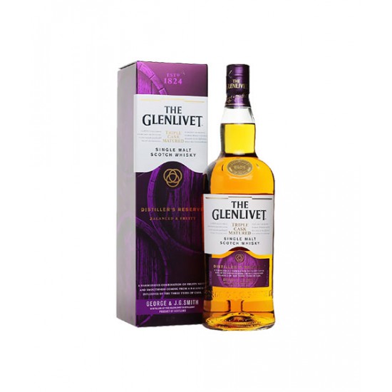 Rượu Glenlivet Tím Triple Cask Matured