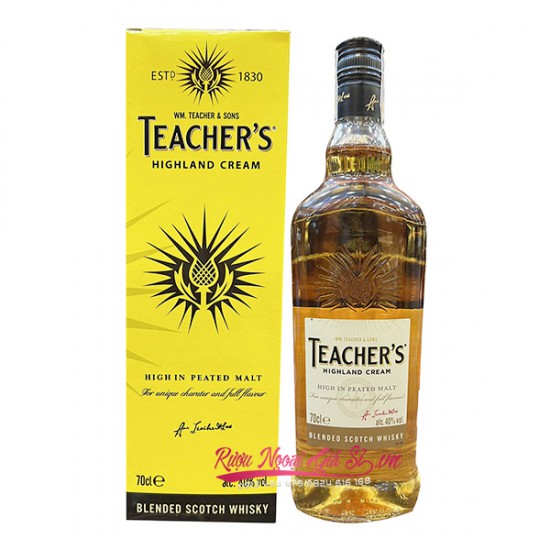 Rượu Teachers Highland Cream 700ml Rượu Teachers Highland Cream 700ml