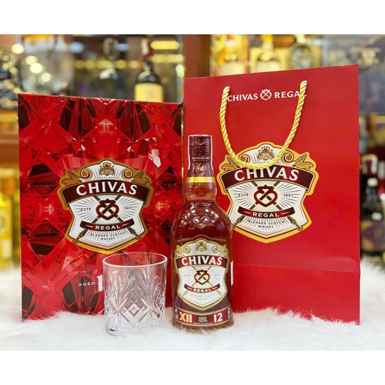 Rượu Chivas 12 Năm Hộp quà Tết 2026