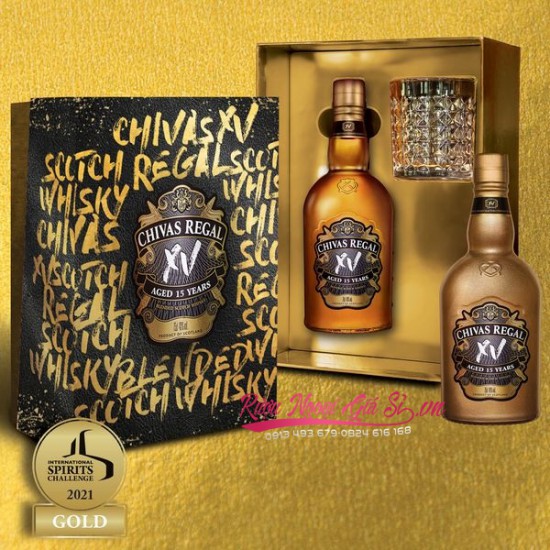 Rượu Chivas 15 Năm Hộp Quà Tết 2023 Rượu Chivas 15 Năm Hộp Quà Tết 2023