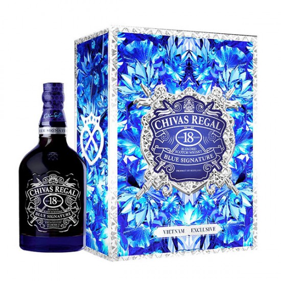 Rượu Chivas 18 Blue Signature Hộp Quà Tết 2026