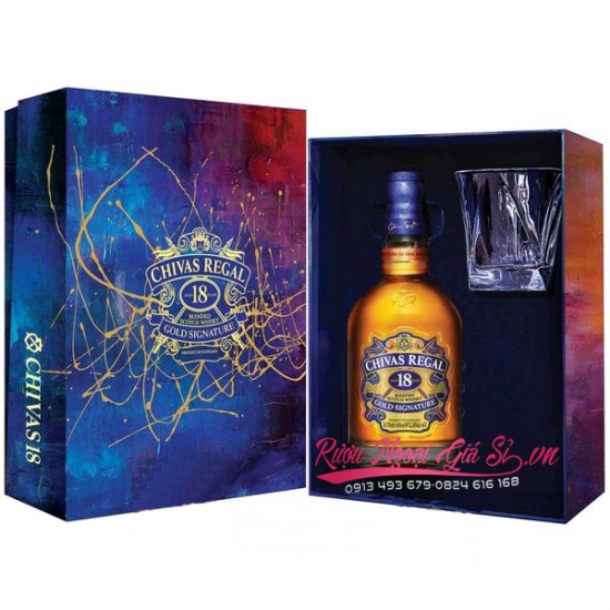 Rượu Chivas 18 Năm Hộp Quà Tết 2021 Rượu Chivas 18 Năm Hộp Quà Tết 2021
