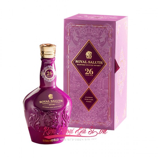 Rượu Chivas Royal Salute 26 Year Old Amarone Wine Cask Rượu Chivas Royal Salute 26 Year Old Amarone Wine Cask
