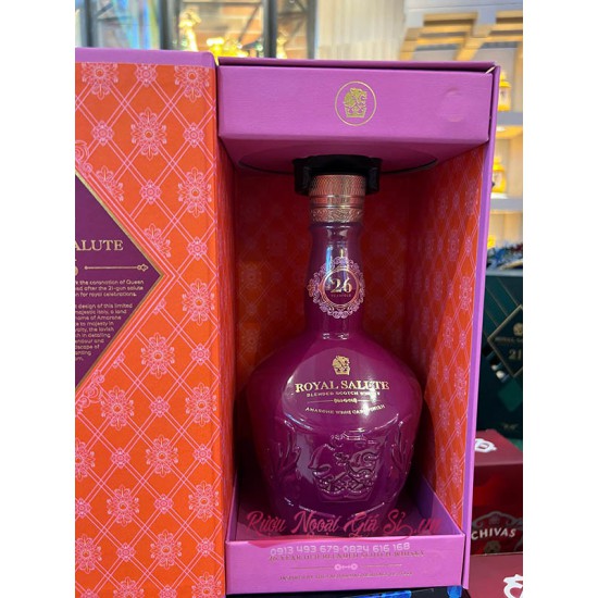 Rượu Chivas Royal Salute 26 Year Old Amarone Wine Cask Rượu Chivas Royal Salute 26 Year Old Amarone Wine Cask