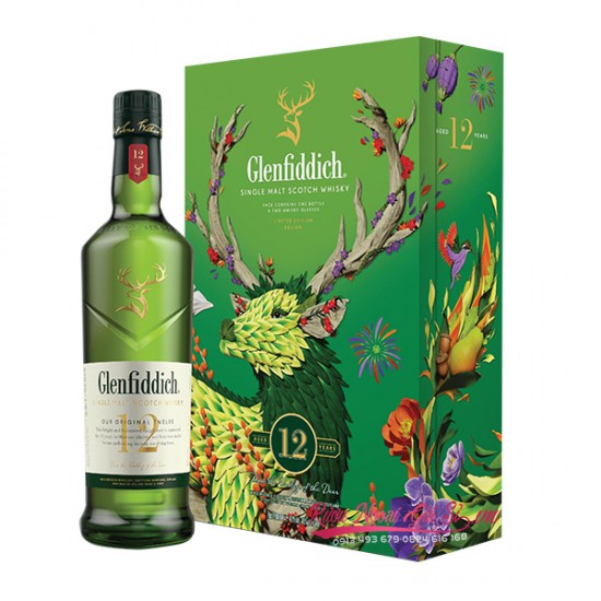 Rượu Glenfiddich 12 Năm Hộp Quà Tết 2024 Rượu Glenfiddich 12 Năm Hộp Quà Tết 2024
