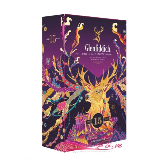 Glenfiddich 15 Năm Hộp Quà Tết 2023 Glenfiddich 15 Năm Hộp Quà Tết 2023