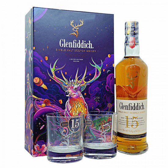 Glenfiddich 15 Năm Hộp Quà