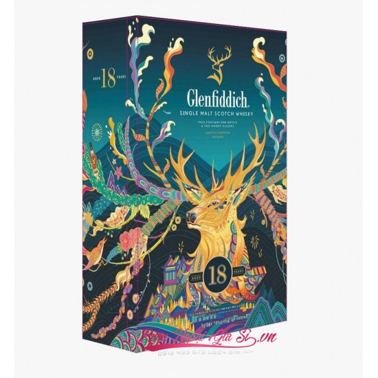 Glenfiddich 18 Năm Hộp Quà Tết 2023 Glenfiddich 18 Năm Hộp Quà Tết 2023