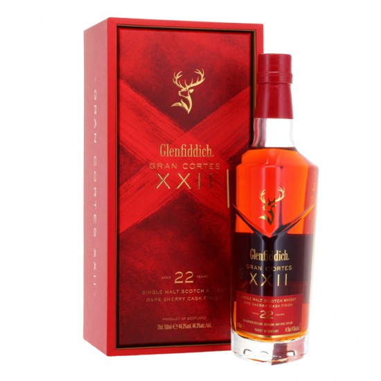 Rượu Glenfiddich 22 Năm Gran Cortes XXII Rượu Glenfiddich 22 Năm Gran Cortes XXII