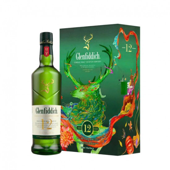 Rượu Glenfiddich 12 Năm Hộp Quà Tết 2025 Rượu Glenfiddich 12 Năm Hộp Quà Tết 2025