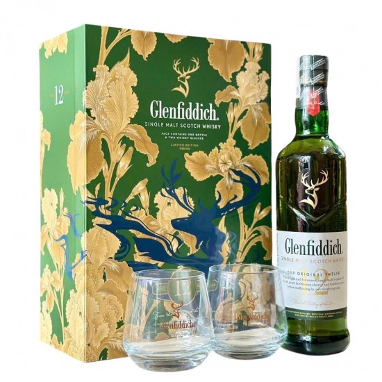Rượu Glenfiddich 12 Năm Hộp Quà Tết 2026