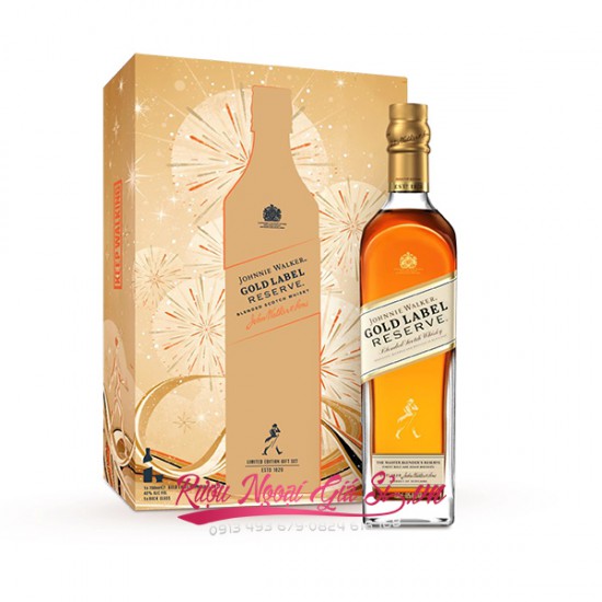 Johnnie Walker Gold Label Hộp Quà Tết 2025 Johnnie Walker Gold Label Hộp Quà Tết 2025