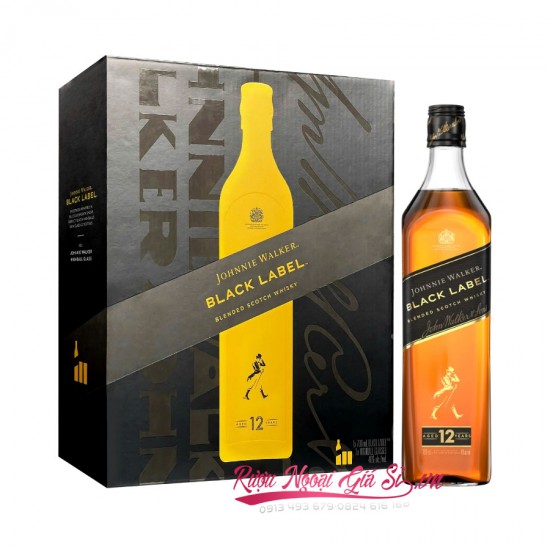 Johnnie Walker Black Label Hộp Quà Tết 2026