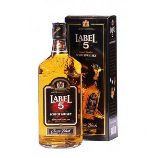 Label 5 Classic Black 500ml