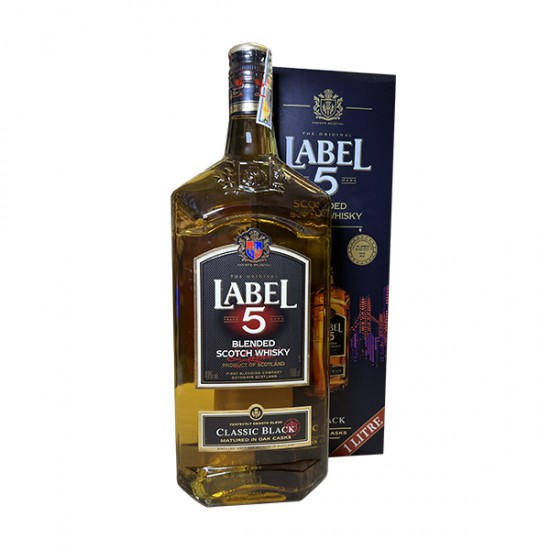 Label 5 Classic Black 700ml Label 5 Classic Black 700ml