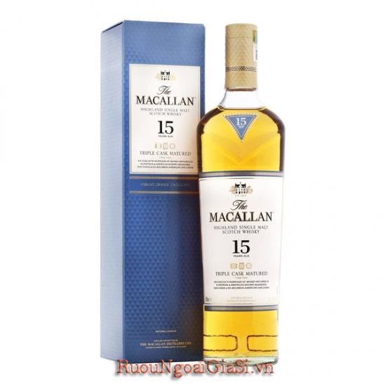 Macallan 15 năm Triple Cask Macallan 15 năm Triple Cask