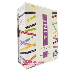 Rượu vang bịch Ý Tini Merlot Rượu vang bịch Ý Tini Merlot