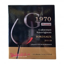 Rượu Vang Bịch Pháp 1970 3 Lít