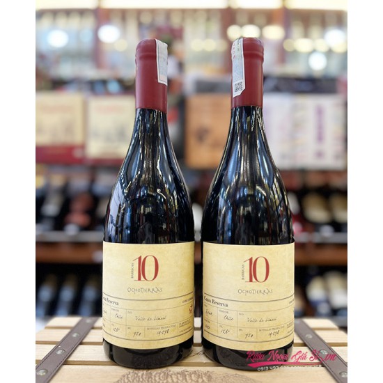 Rượu Vang Chile 10 Ochotierras Gran Reserva Syrah Rượu Vang Chile 10 Ochotierras Gran Reserva Syrah