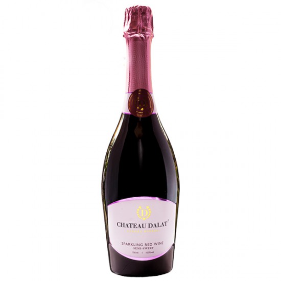 Rượu Vang Chateau Dalat Sparkling Red Wine Rượu Vang Chateau Dalat Sparkling Red Wine