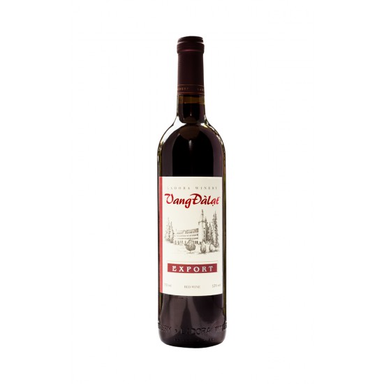 Rượu Vang Đà Lạt Export Red Wine