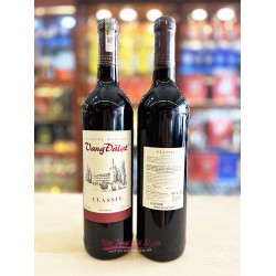 Rượu vang Đà Lạt Classic đỏ 750ml Rượu vang Đà Lạt Classic đỏ 750ml