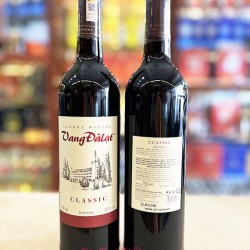 Rượu vang Đà Lạt Classic đỏ 750ml