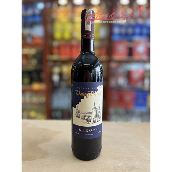 Rượu Vang Đà Lạt Strong Red Wine