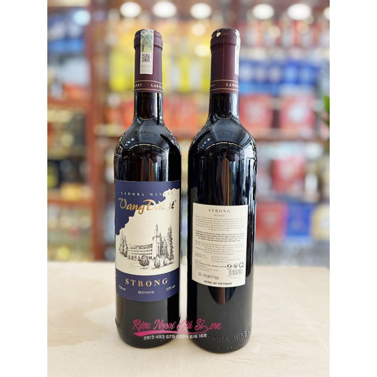 Rượu Vang Đà Lạt Strong Red Wine Rượu Vang Đà Lạt Strong Red Wine