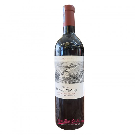 Rượu Vang Pháp Château Franc Mayne 2018 Rượu Vang Pháp Château Franc Mayne 2018