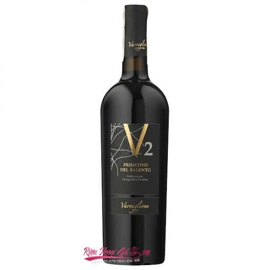 Rượu Vang V2 Primitivo Del Salento Rượu Vang V2 Primitivo Del Salento