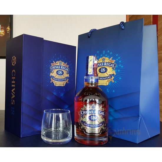 Rượu CHIVAS 18 YEARS gift box 2017 Rượu CHIVAS 18 YEARS gift box 2017
